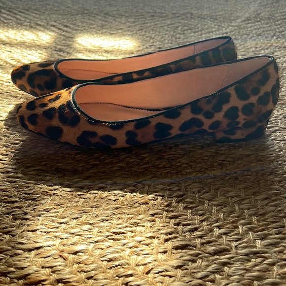NIB JCrew leopard. Haircalf classic flat size 7 - Picture 2 of 6